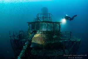 Vis wreck laying on 60m by Rene B. Andersen 